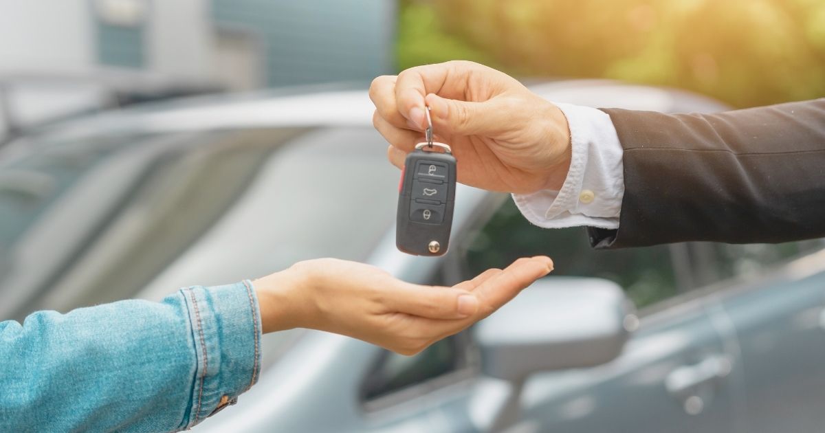 person renting a car in Hungary
