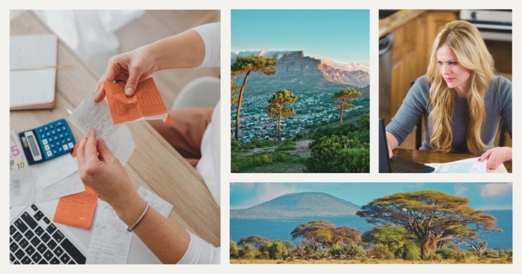 woman understanding the taxes in South Africa