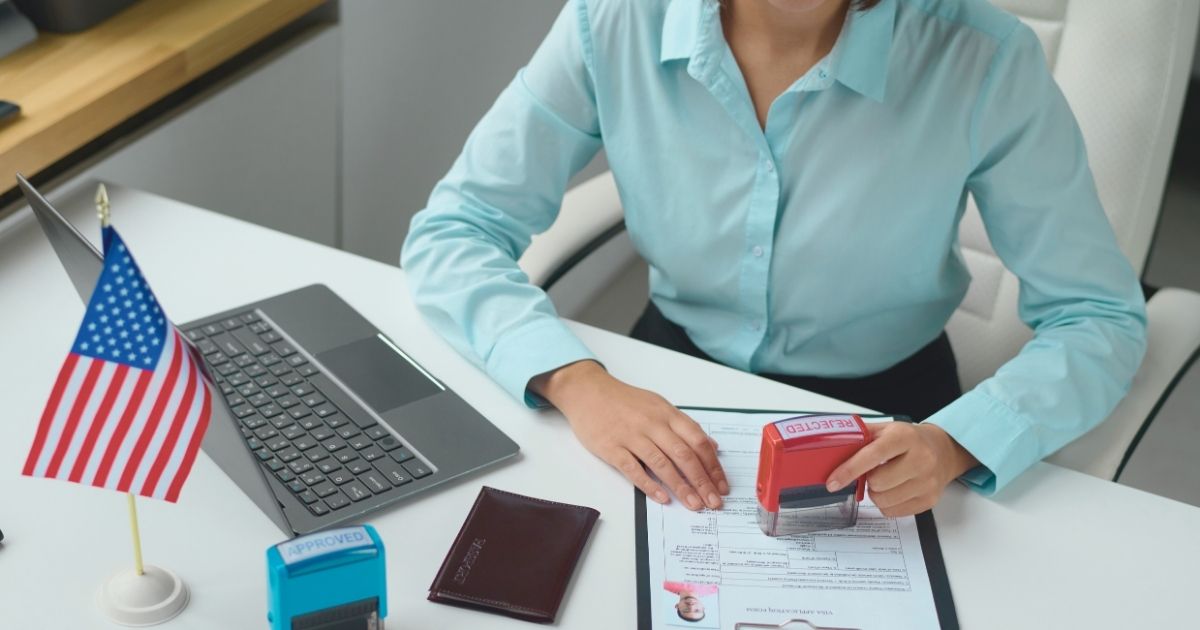 agente rejecting a visa