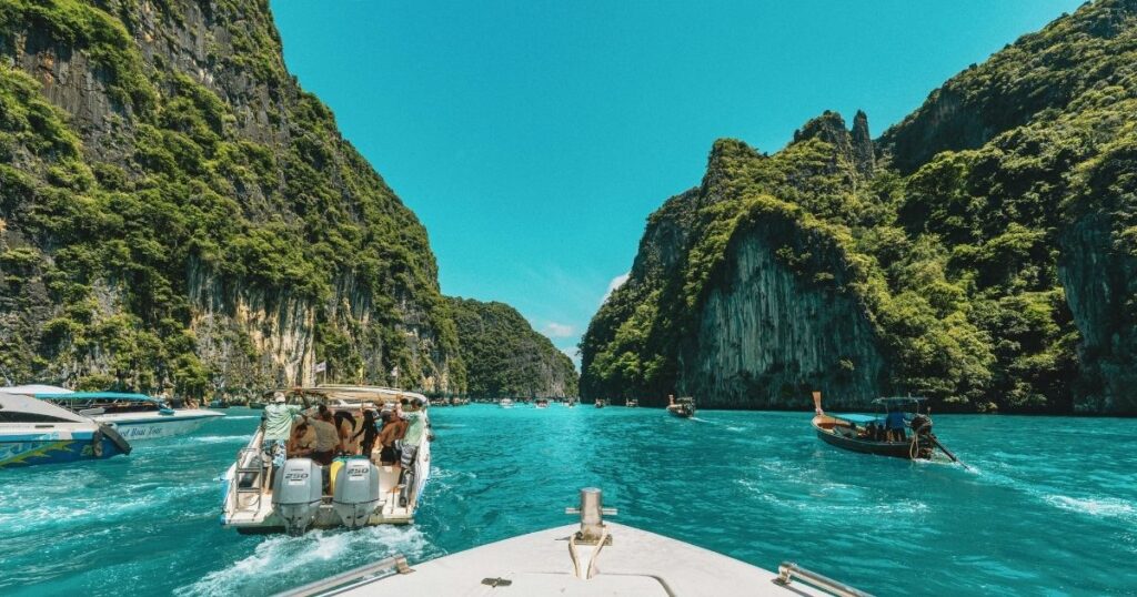 hermoso paisaje de lugar en Tailandia para vivir