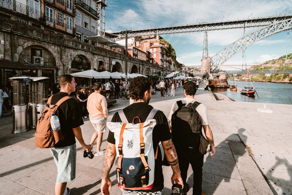 Disfruta de unas maravillosas vistas al rio de Oporto en el barrio Bonfirm.